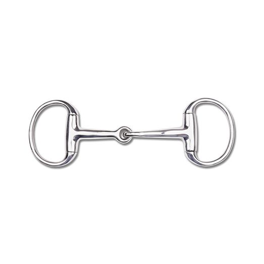 Mackey Pony Eggbutt snaffle bit, solid