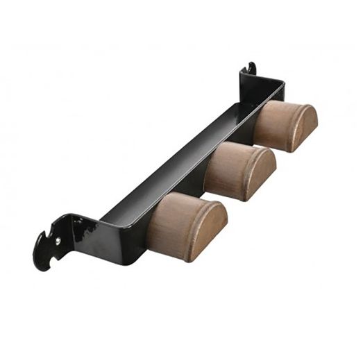 Stubbs Retro Bridle Rack Shelfie Black