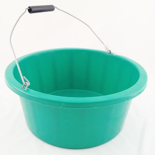 Airflow Shallow Feed Bucket Green