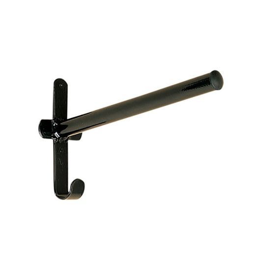 Stubbs Fixed Pole Saddle Rack Black