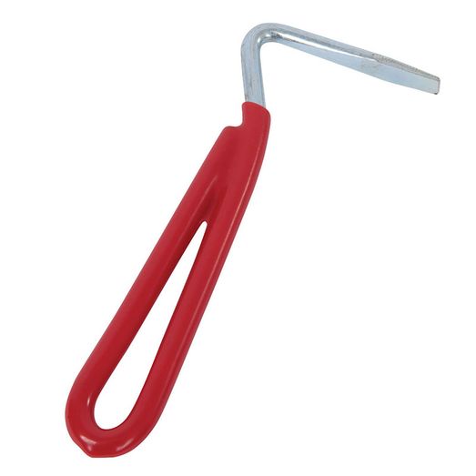 Equi-Sential Vinyl Coloured Hoof Pick Red