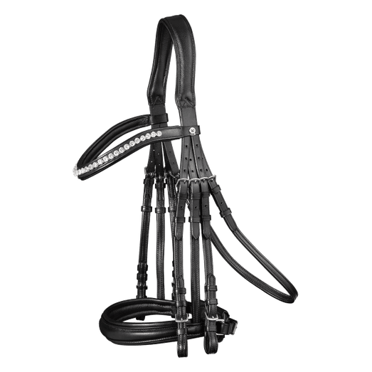 Waldhausen X-Line Supersoft Black Double Bridle