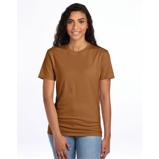 Jerzees Eco Premium Organic T Golden Pecan