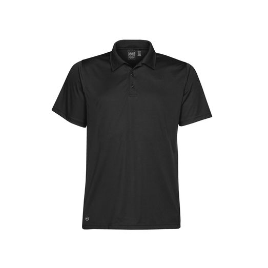 Stormtech Men's Eclipse H2X-Dry Pique Polo Black
