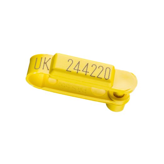 Qwik EID Sheep Slaughter Tags Yellow