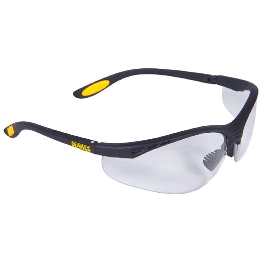 Dewalt Reinforcer DPG58 Safety Eyewear Black/Clear/Yellow