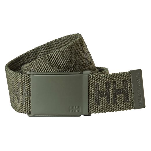 Helly Hansen HH Logo Webbing Belt Dark Green