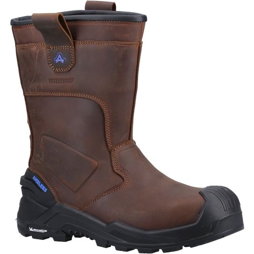 Amblers 983C Conqueror Rigger Boot Brown