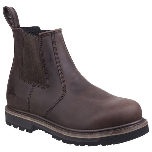 Amblers Carlisle Dealer Boot Brown