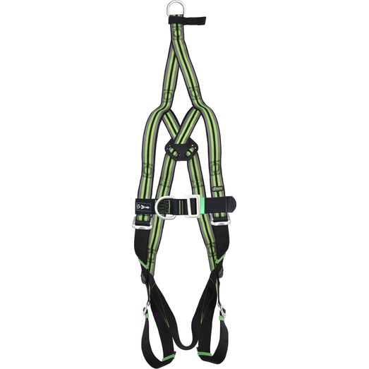 Kratos 2 Point Rescue Harness Black/Green