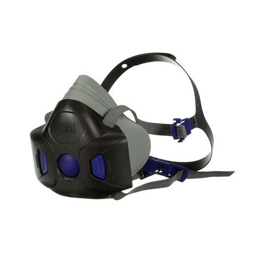 3M Hf-802 Secure Click Half Mask Medium Black