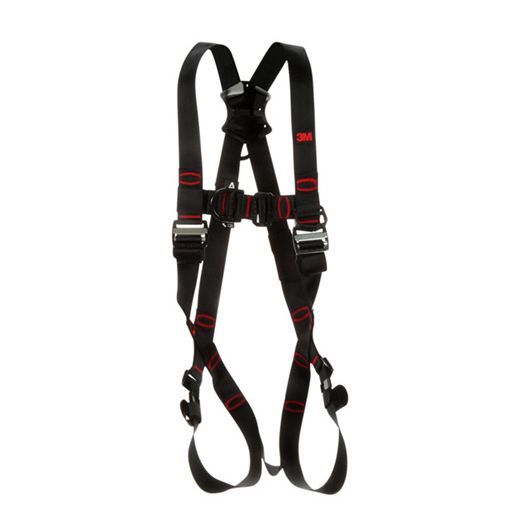 3M Protecta Vest Quick Connect Fall Arrest Harness Black / Red