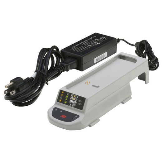 3M Tr-341Uk Single Battery Charger Kit Grey