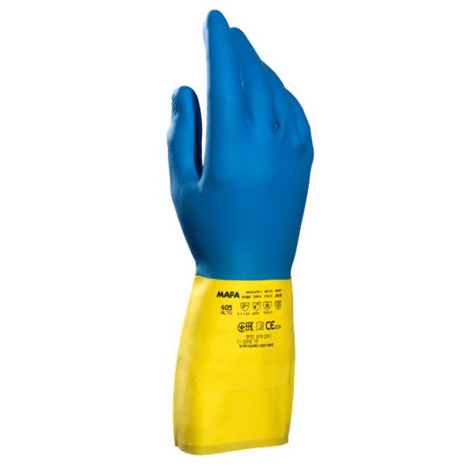 MAPA Alto 405 Protective Gloves Blue