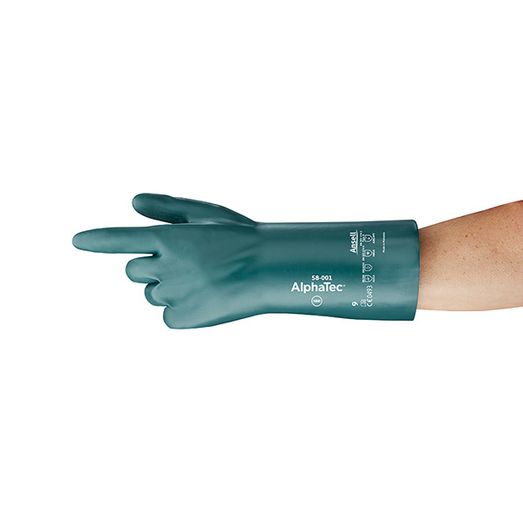 Ansell Alphatec 58-001 Esd Gauntlet Gloves Green (12 Pack)