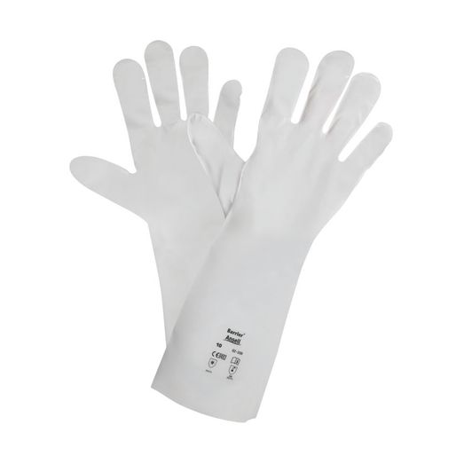 Ansell Barrier 02-100 Chemical Resistant Gloves White (1 Pair)