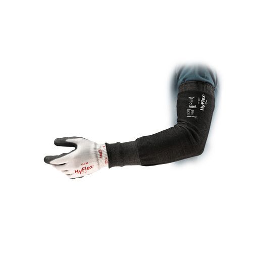Ansell Hyflex 11-250 16" Sleeve Narrow Black (50 Pack)