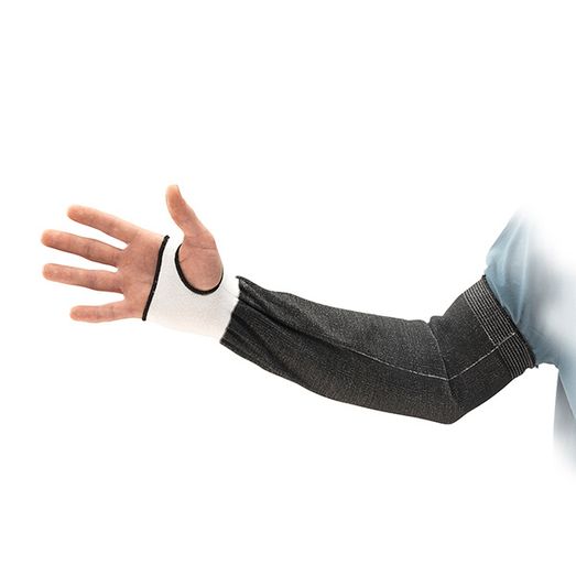 Ansell Hyflex 11-251 16" Sleeve Narrow Th Black/White (50 Pack)