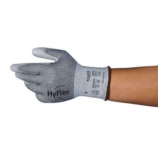Ansell Hyflex 11-755 Gloves Grey (12 Pack)