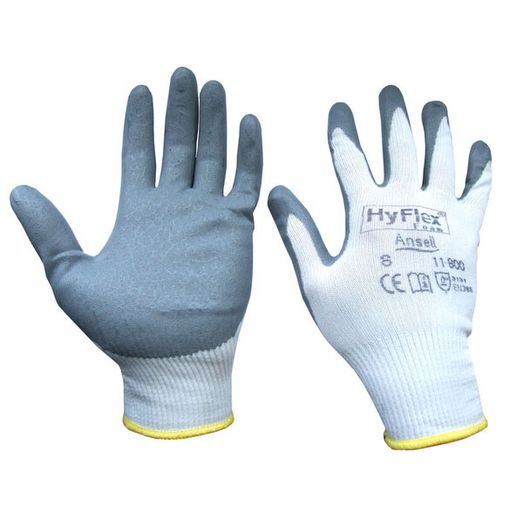 Ansell Hyflex Foam Glove White (12 Pack)