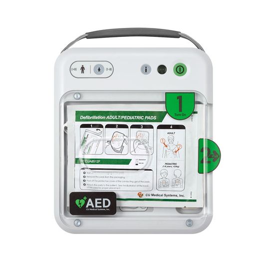 Cu Medical Ipad Nfk200 Aed Defibrillator Semi Automatic White