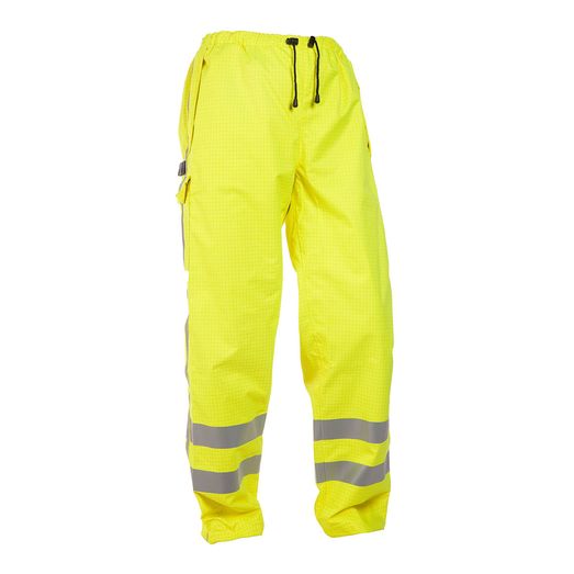 Hydrowear Miami Multi Sns Fire Retardant Hi-Vis Anti Static Waterproof Trousers Saturn Yellow