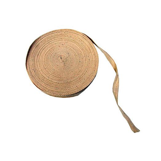 Beeswift Apron Cotton Tie Roll 1/2"X50M Brown