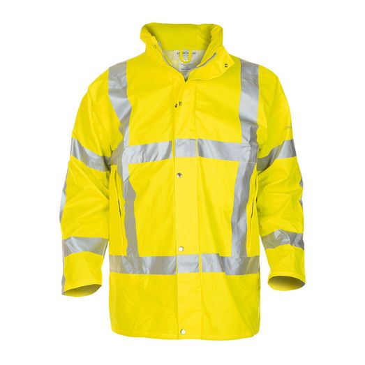 Hydrowear Neer Multi Fire Retardant Hi-Vis Anti-Static Waterproof Parka Jacket Saturn Yellow