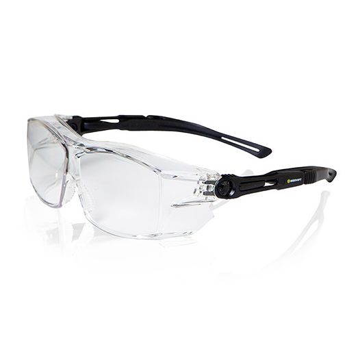Beeswift H60 Ergo Temple Cover Glasses Clear