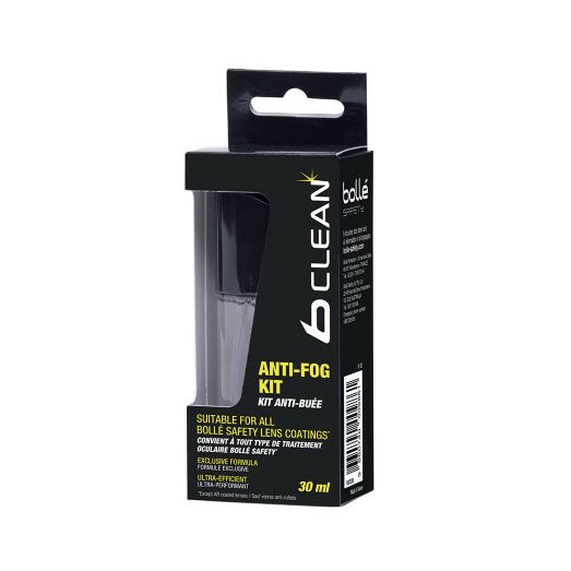 Bolle Safety B200 Antif-Fog Glasses Cleaning Kit Black