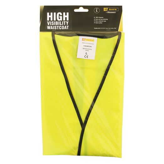 Hi Visibility Vest Saturn Yellow