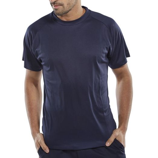 Beeswift Lightweight T-Shirt Navy Blue