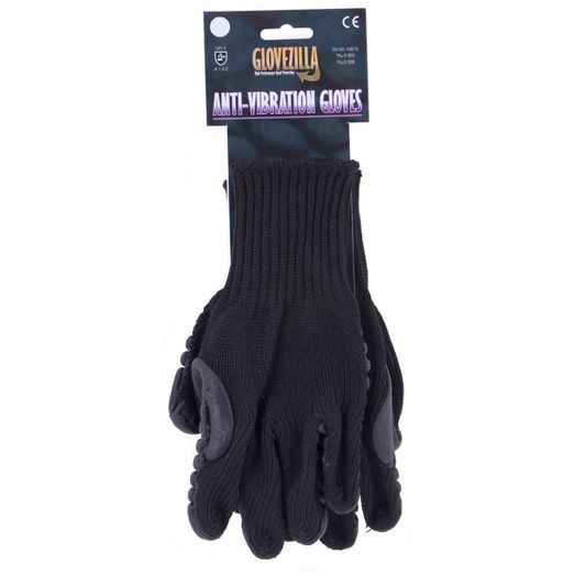Beeswift Glovezilla Anti Vibration Gloves Black