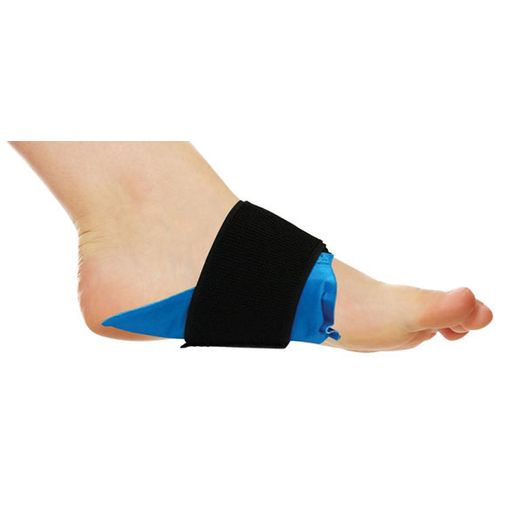 Rapid Relief Foot Pain Cold Pack With Compression Strap 6"X 9" Blue