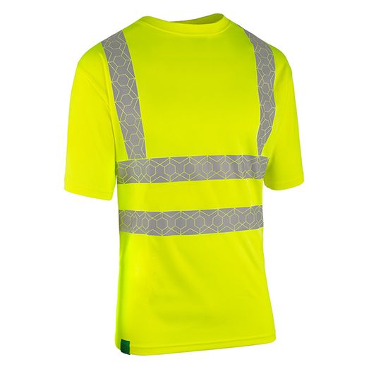Beeswift Envirowear Hi-Vis Recyclable T-Shirt Saturn Yellow