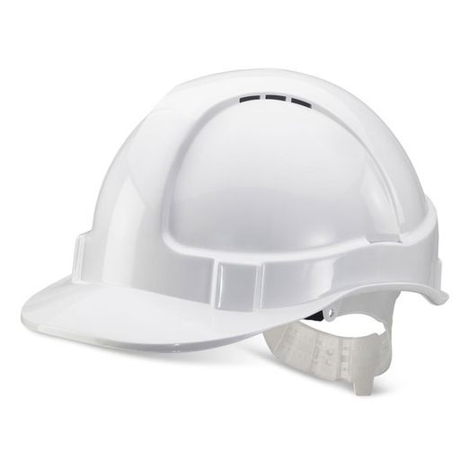 Beeswift Economy Vented Safety Helmet White