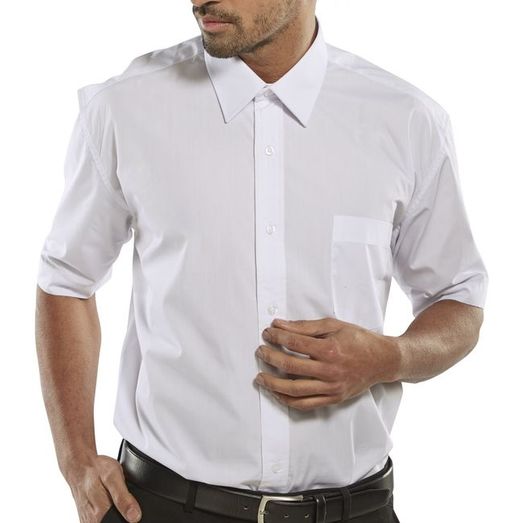 Beeswift Classic Shirt Short Sleeve White