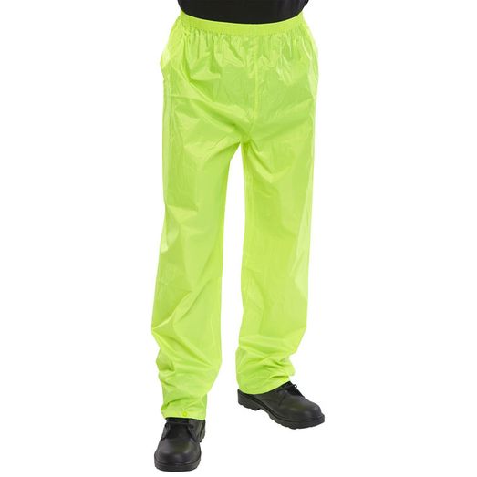 Beeswift Nylon Trousers Saturn Yellow