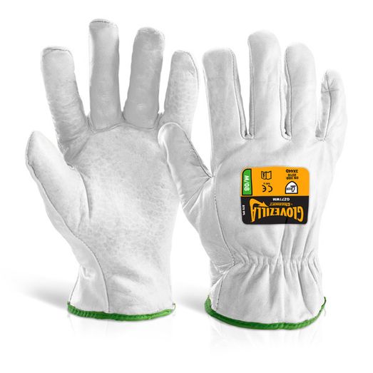 Beeswift Glovezilla Cut Resistant Drivers Gloves White (1 Pair)