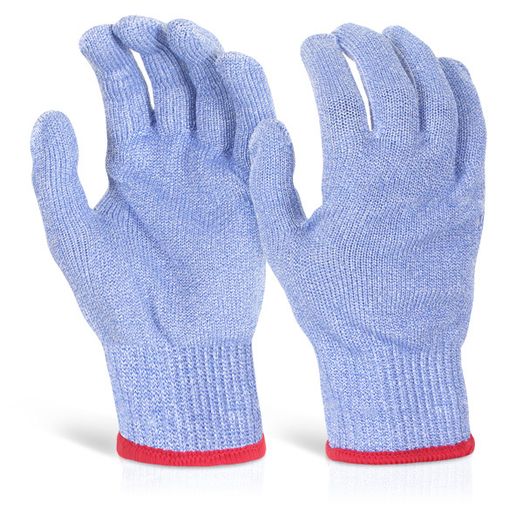 Beeswift Glovezilla Cut Resistant Food Safe Gloves Blue (1 Pair)