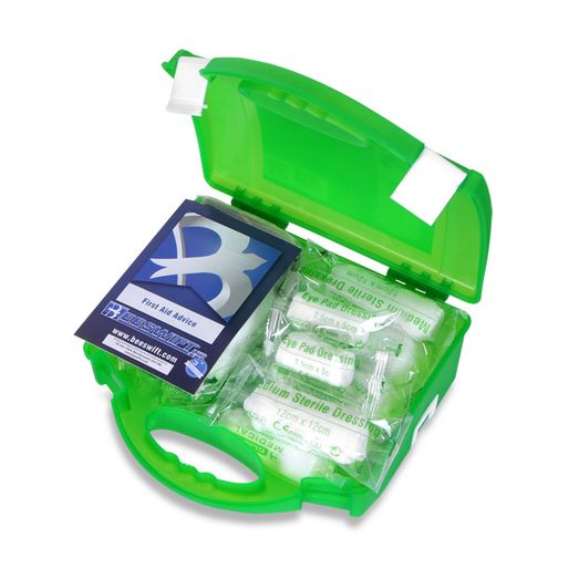 Click Medical Delta Hse 1-10 Person First Aid Kit Green