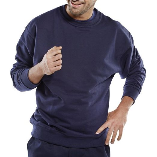 Beeswift Premium Sweatshirt Navy Blue