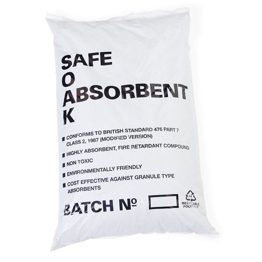 Beeswift Loose Fibre Spill Absorbant 30 Ltr White