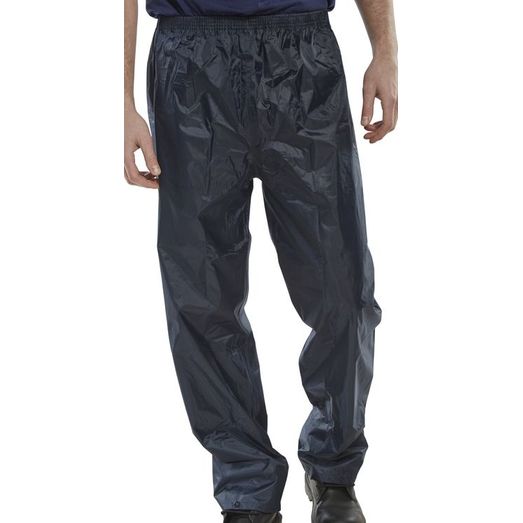 Beeswift Nylon Trousers Navy Blue