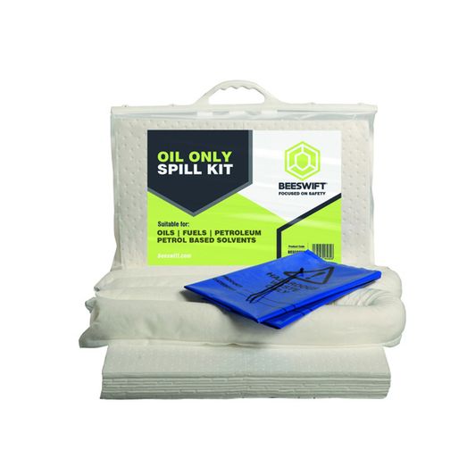 Beeswift Oil Only Spill Kit 20L White