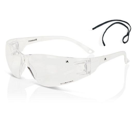 Beeswift Performance Lens Wraparound Safety Glasses Clear