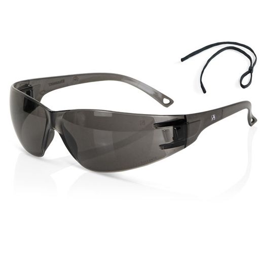 Beeswift Performance Lens Wraparound Safety Glasses Grey