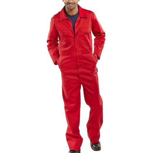 Beeswift Boilersuit Red