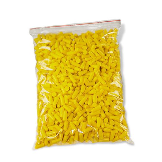 Beeswift QED301 Disposable Foam Ear Plugs Bulk Yellow (500 Pack)