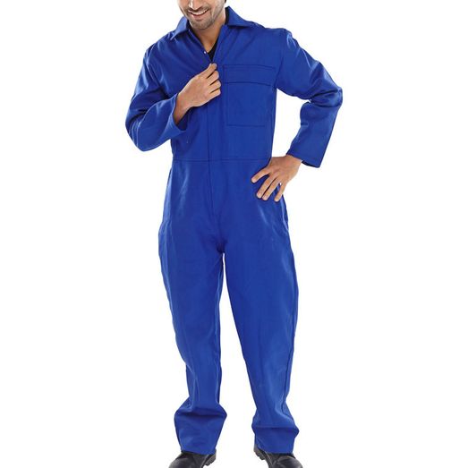 Beeswift Fire Retardant Boilersuit Royal Blue